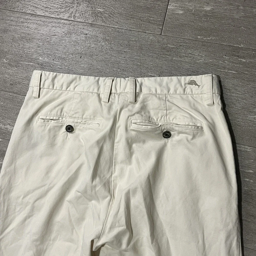 Tommy Bahama Pants Island Chino Flat Bleached‎ Sand 32 Waist